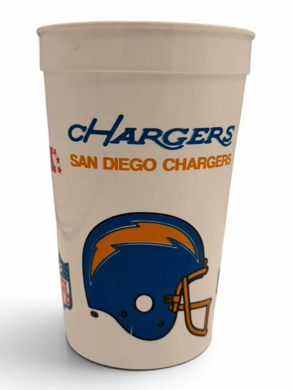 Vintage San Diego Chargers 7-Eleven ICEE Slurpee Plastic Cup NFL Football
